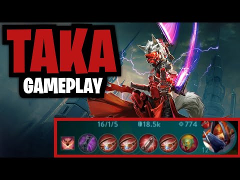 TAKA WP JUNGLE - I GOT PENTAKILL IN THE LAST WAR | VAINGLORY 5V5 |