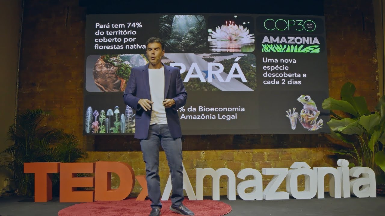 Vale Bioamazônico: onde floresta encontra a próxima revolução | Helder Barbalho | TEDxAmazônia Salon