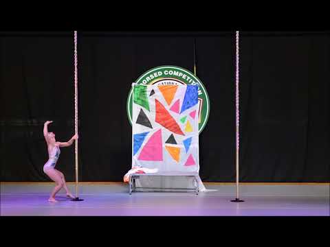 Mistrzostwa Polski Artistic Pole 2018 - IV miejsce kat. Pół-pro Seniorki - Paulina Rolecka