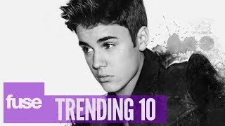 Celebs React to Raid on Justin Bieber's House - Trending 10 (01/15/14)