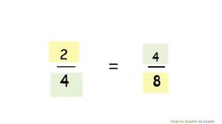 How to find equivalent fractions