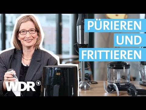 Stabmixer & Heißluftfritteuse: Teures Markengerät oder Drogerie-Alternative? | Haushalts-Check | WDR