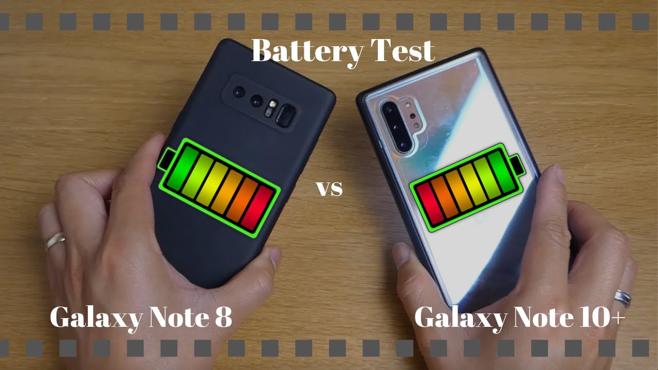 Galaxy Note 10+ vs Galaxy Note 8 battery test