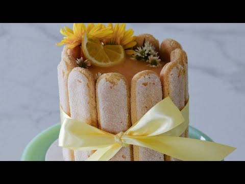 This Mini Charlotte Cake is as Easy as Assembling Store-Bought Pieces