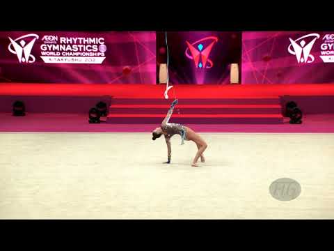 HARNASKO Alina (BLR) - 2021 Rhythmic Worlds, Kitakyushu (JPN) - Qualifications Ribbon