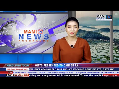 MAMI TV PRIME TIME ENGLISH NEWS 23 SEPTEMBER 2021 5:00 PM