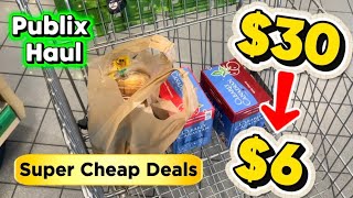 I Saved 80% at Publix this week 9/23-9/29! 🛒 $30 + Grocery Haul for ONLY $6!