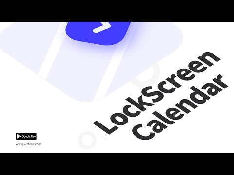 LockScreen Schedule - Calendar