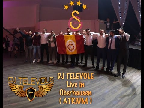 DJ TELEVOLE LiVE in Oberhausen (Atrium) ultrAslan Galatasaray 2018 FULL HD 1080p