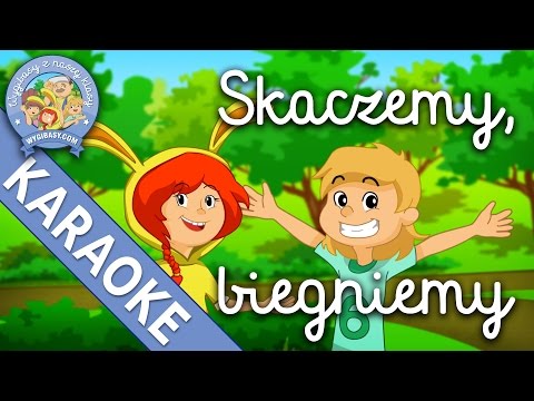 KARAOKE – Skaczemy, biegniemy – WYGIBASY TV - piosenki dla dzieci