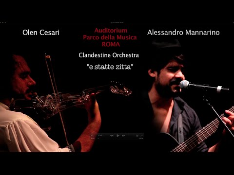 Olen Cesari e Alessandro Mannarino "E statte zitta"