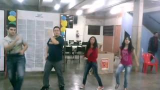 Just dance com Eddy antonini e alunos