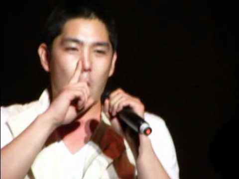 [Fancam] 110602 SJ Kangin singing at Sunchon National for Korean Army Band Concert