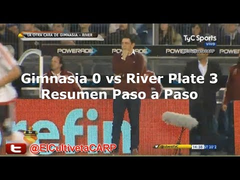 (Paso a Paso) Gimnasia 0 vs River Plate 3 - 25ª - Campeonato de 1ª 2016/17 - ElCultivetaCARP
