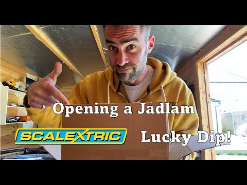 Opening a Jadlam Scalextric Lucky Dip!