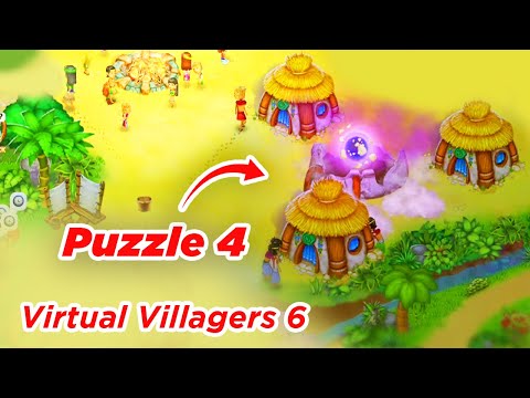 Puzzle 4: A New Home | Virtual Villagers 6: Divine Destiny Walkthrough Gameplay