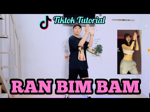 RAN BIM BAM | Tiktok Dance Challenge | Easy Step by step for Beginners