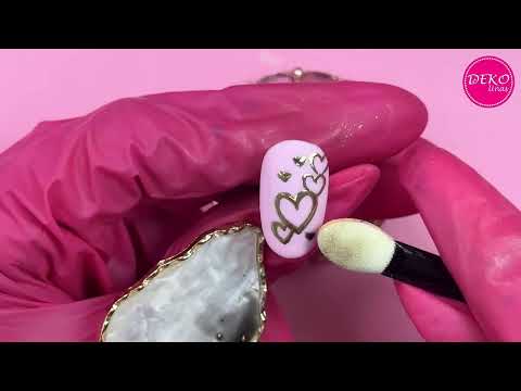 Diseño de uñas Corazones ♥ Deko Uñas – Heart Nail art