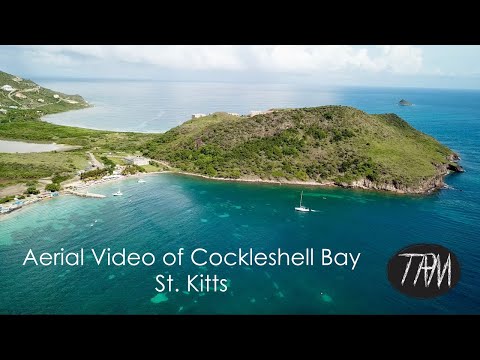 Aerial Video of Cockleshell Bay - St. Kitts