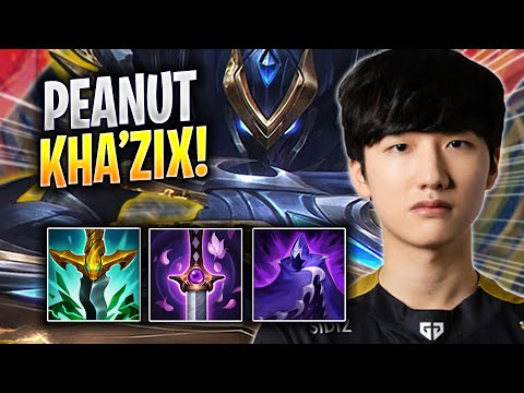 PEANUT TRIES KHA'ZIX WITH NEW ITEMS! - GEN Peanut Plays Kha'zix JUNGLE vs Nidalee! | Season 2023