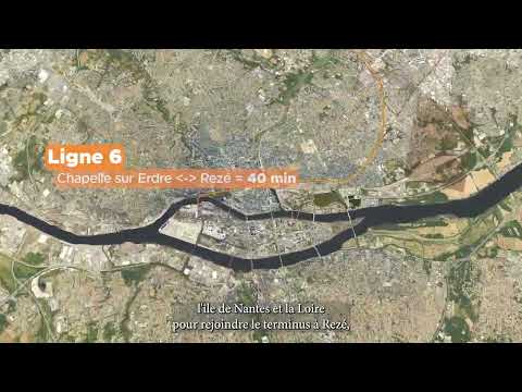 Les nouvelles lignes de transport 6, 7 et 8