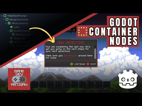 Godot Container Nodes - Deep Dive