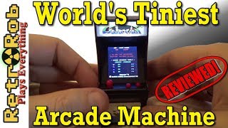 World's Smallest Arcade Machine: Galaxian Unboxed and Reviewed!