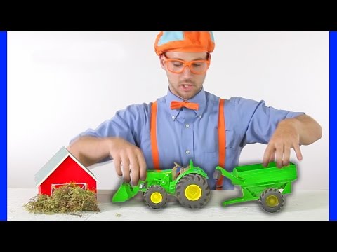 Tractors for Children | Blippi Toys - TRACTOR SONG