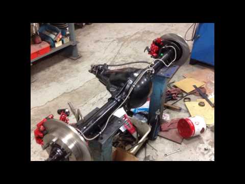 Jeep CJ AMC 20 disc brake conversion (Used to have annotations details in description)