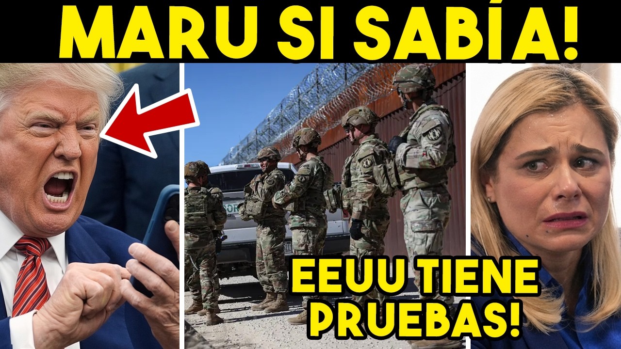 Estalla el infierno! EEUU tiene pruebas, Maru acorralada. Trump sin salida, sacan audio demoledor