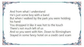 Craig Finn - Not Much Left of Us Lyrics