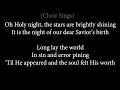 Oh Holy Night The Judds with lyrics