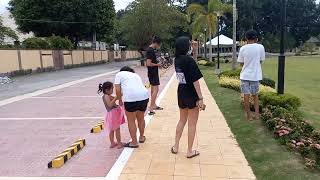 Lively Maasin Iloilo Plaza With The Kids..Basic Life In The Province of Philippines...