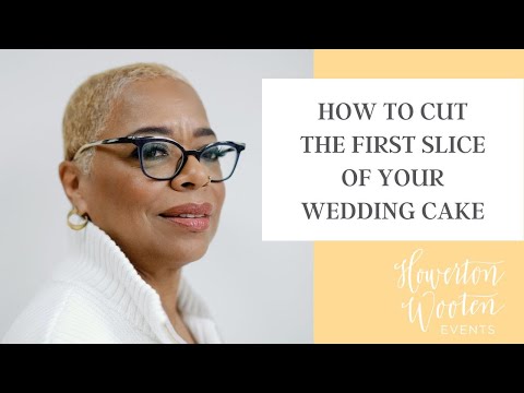 How to Cut the First Slice of Your Wedding Cake Like a Pro 🍰 | Wedding Planning Tips for Couples