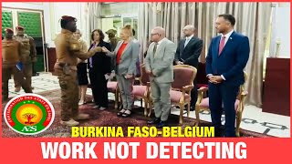 Burkina Faso - Belgium : Captain Ibrahim Traore Received Diplomats From Belgium EU