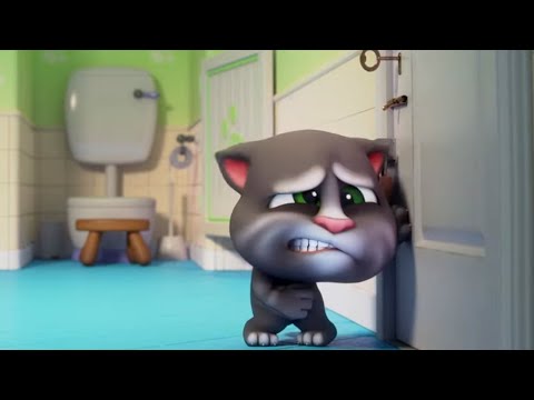 Bathroom Buddy | Talking Tom Shorts | Cartoons for Kids | WildBrain Zoo