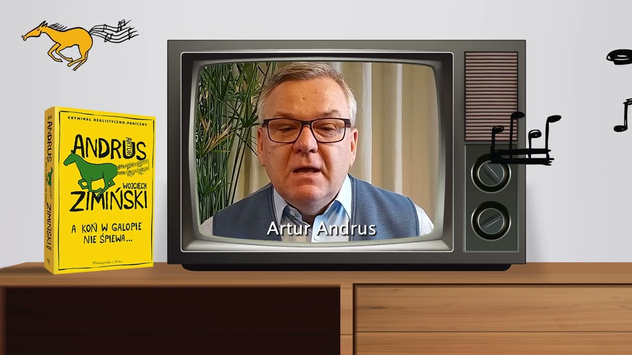 A koń w galopie nie śpiewa... Artur Andrus czyta kryminał realistyczno-paniczny!