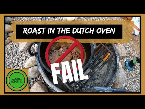 Slow Cook Roast in Dutch Oven - FAIL!