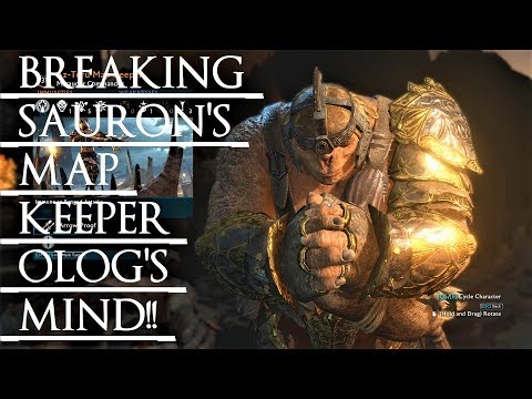 Shadow of War: Middle Earth™ Unique Orc Encounter & Quotes #49 SHAMING THIS MAP KEEPER OLOG!!