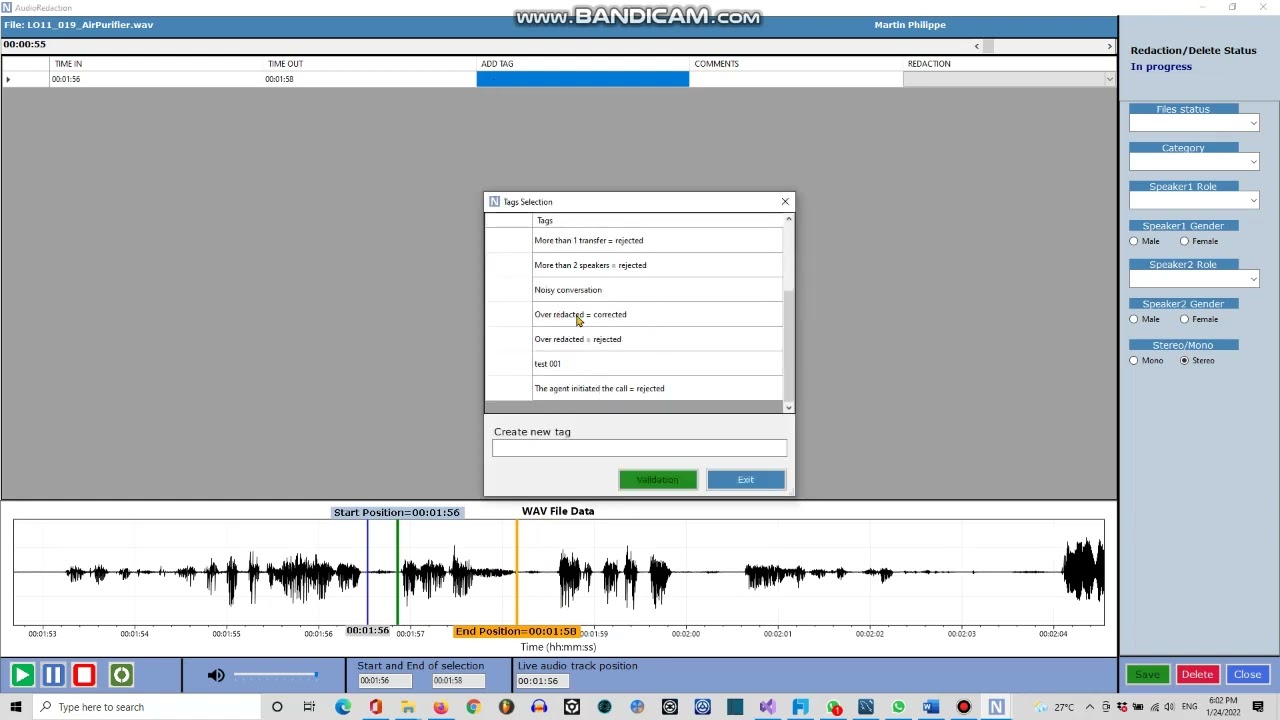 Neuraling : How to redact sensitive information from audio files?