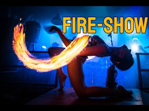 Tiffany Tiger FIRESHOW - CYBERFIRE 20TH BDAY - FIRE ROPE, FIRE POI /// CYBERFIRE 20. NAROZENINY