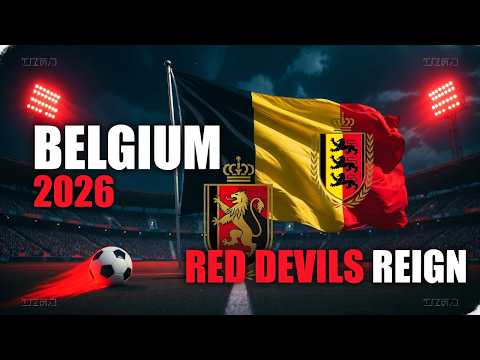Red Devils Reign - Belgium World Cup 2026 Anthem (Lyrics) 🇧🇪⚽