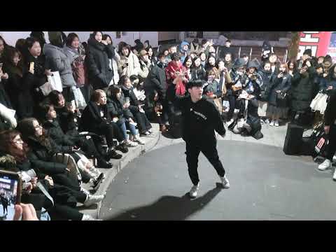 맥스(MAXXAM(MAXXAM))-이찬욱(LeeChanWook)/ 독(Fear) - SEVENTEEN(세븐틴) 20191203 홍대버스킹 직캠