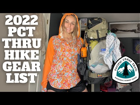 Pacific Crest Trail Thru Hike Gear List | NOT Ultralight!