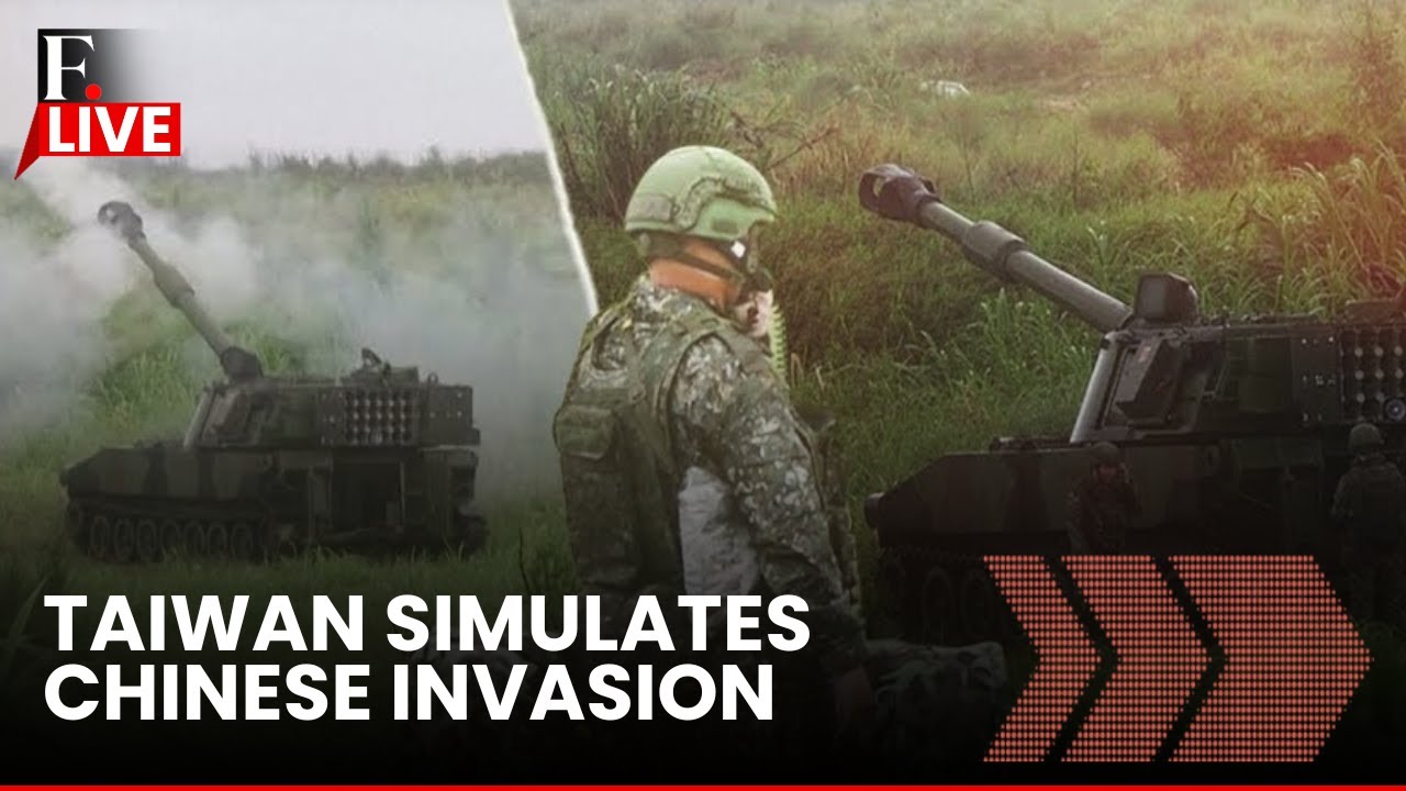 Taiwan Tests Coastal Rockets and Artillery Amid China's Pressure | LIVE