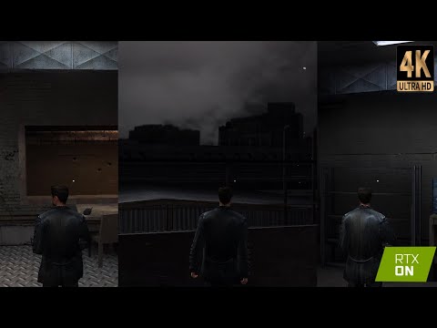 Max Payne Remastered HD Textures - Take Me to Cold Steel - Next-Gen Ray Tracing