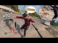 Snake Ne Attack Kar Diya Skating In Indore City Part 2 Skating Vlog