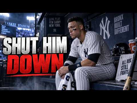 Aaron Judge SHOULD be SHUT DOWN for the YEAR and this is WHY