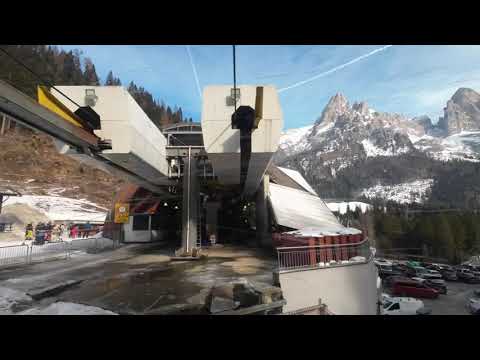 Cabinovia Tognola (Leitner) - Discesa