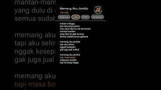 Download lagu Memang Aku Jomblo | lirik lagu malam minggu aku tak punya pacar #liriklagu #spotify #songlyrics mp3